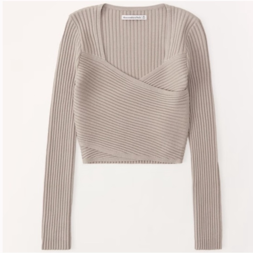 Abercrombie luxe loft wrap sweater